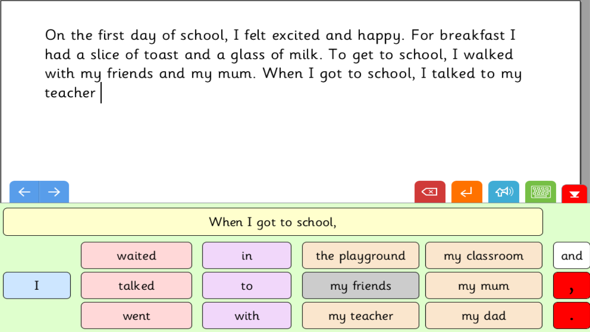 First Day - title