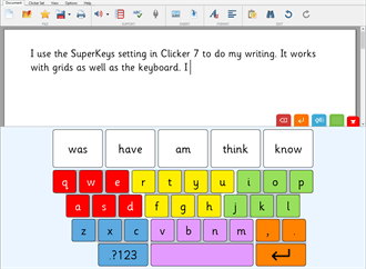 Clicker 7 - Writing Tool | Crick Software