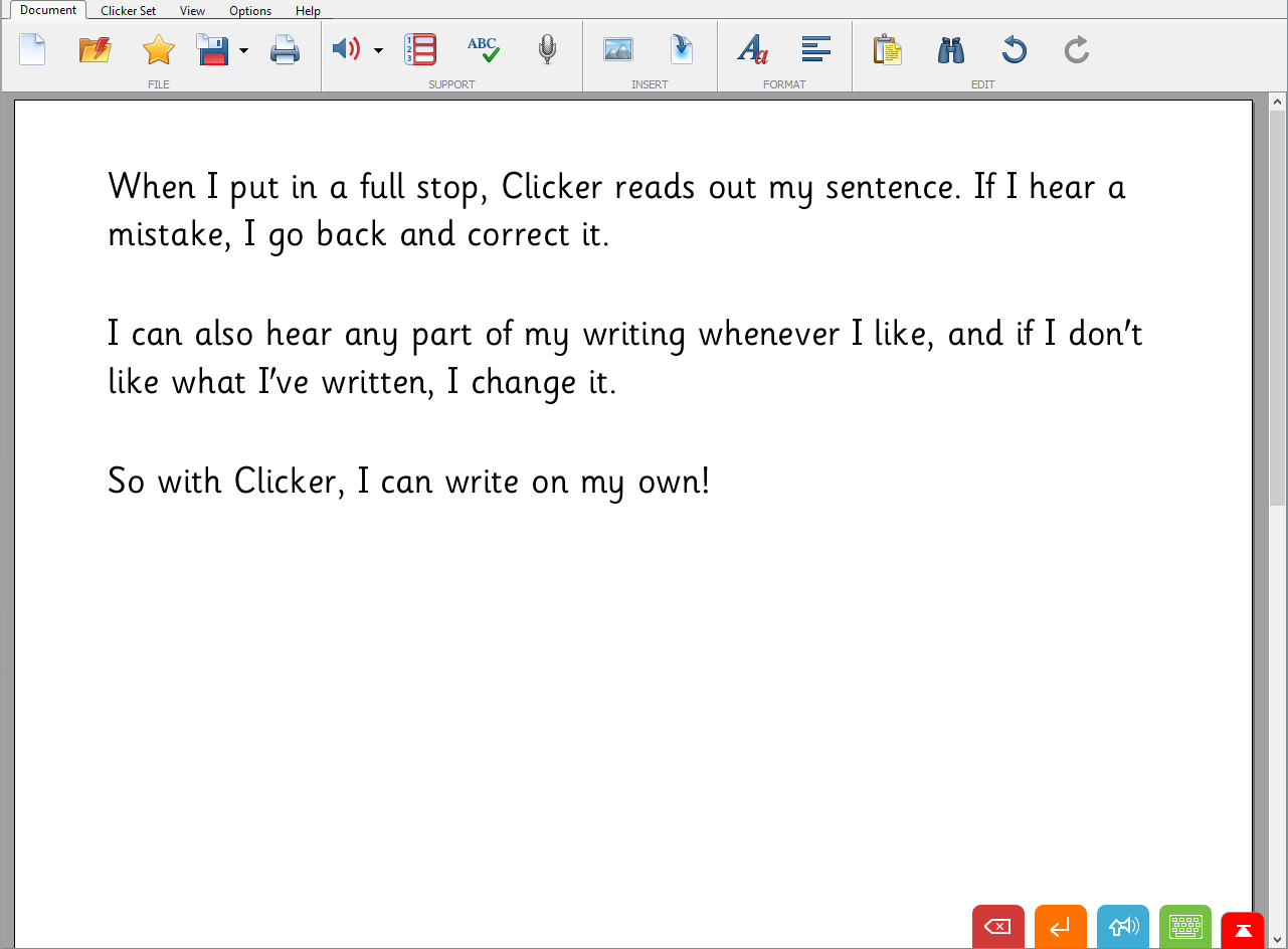 01UK Review writing with speech feedback