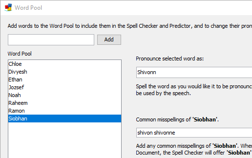 06 Add unusual spellings