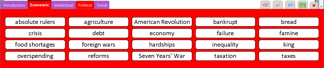 02B Curriculum vocabulary banks