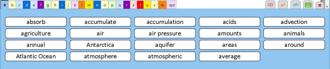 04A Wordbar bank